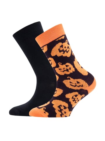 ewers 2er-Set Socken 2er Pack Halloween/Uni in bunt
