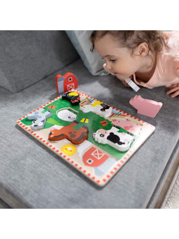 Melissa & Doug Farm Chunky Puzzle 8 tlg.- ab 3 Jahren