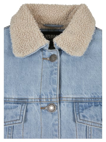 Urban Classics Denim Jackets in clearblue bleached