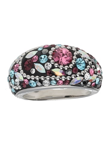 Smart Jewel Ring Elegant Mit Kristallsteinen in Mehrfarbig