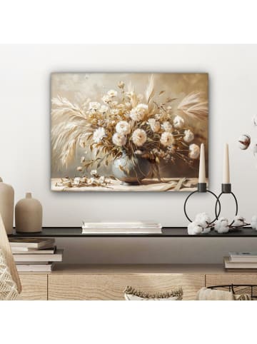 MuchoWow Leinwand bilder Elegante Blumen (BxH)