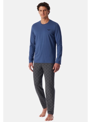 Schiesser Schlafanzug 95/5 Nightwear in Mehrfarbig