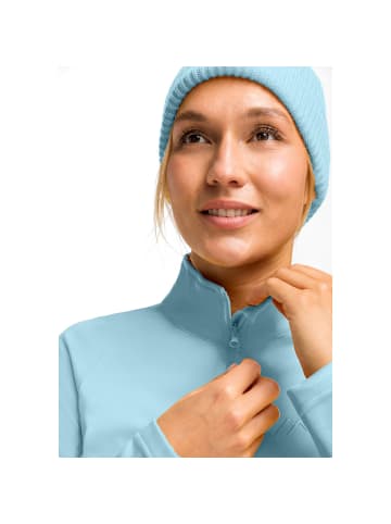 Maier Sports Rollkragen m. RV Eva in Blau3051