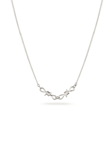KUZZOI Halskette 925 Sterling Silber in Silber