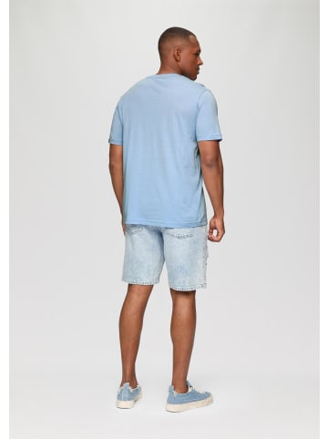 QS T-Shirt in 53D0_himmelblau