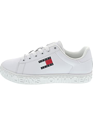 TOMMY JEANS TJW Logo Outsole Sneaker Sneaker low Weiß