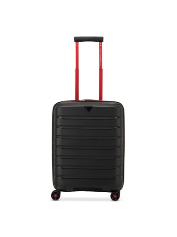 Roncato B-Flying Move 4 Rollen Kabinentrolley 55 cm mit Dehnfalte in nero fumo