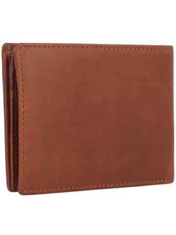 Esquire Dallas Geldbörse RFID Schutz Leder 13 cm braun