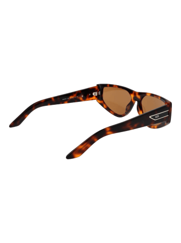 GCDS Damen Sonnenbrillen Geometrisch Braun