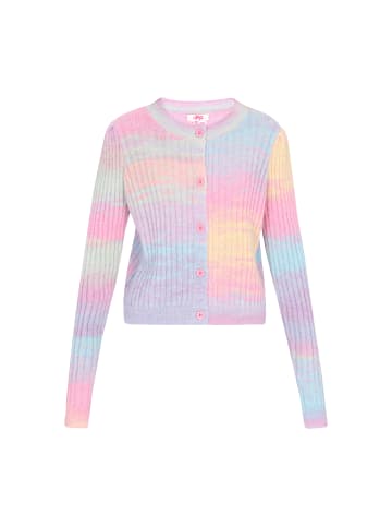 myMo Cardigan in pink multicolor
