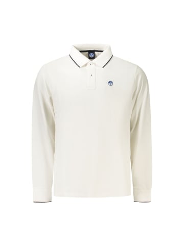 North Sails Weiß Herren Poloshirt aus Baumwolle