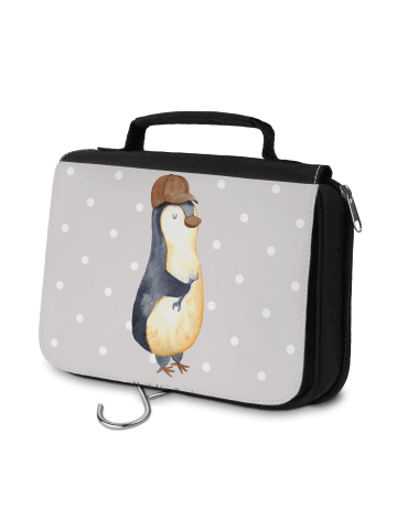 Mr. & Mrs. Panda Kulturtasche Wenn Papa es nicht reparieren kann... in Grau Pastell