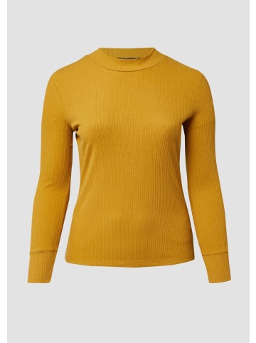 QS T-Shirt in 8504_goldgelb