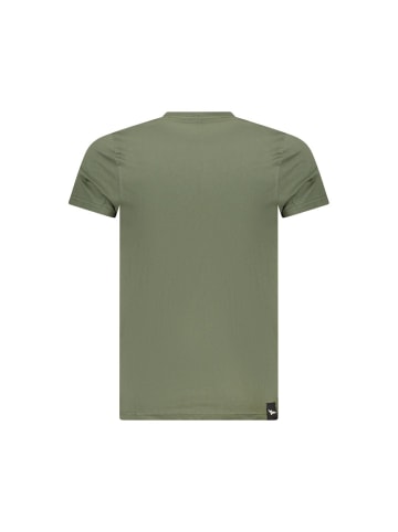 ACCADEMIA MILITARE Grün Herren T-Shirt aus Baumwolle