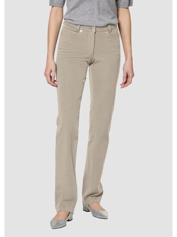 MADELEINE Schmale Jeans im Five-Pocket-Style in beige