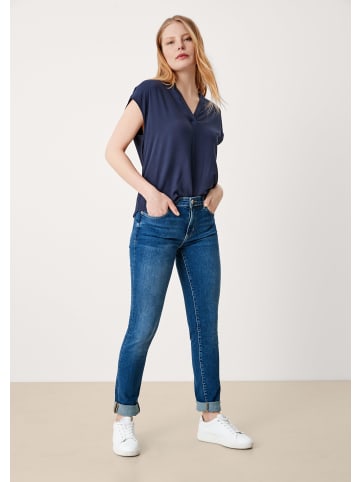 s.Oliver Denim Hose lang in Blau