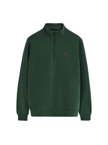 Polo Club Sweatshirt in Grüne Flasche