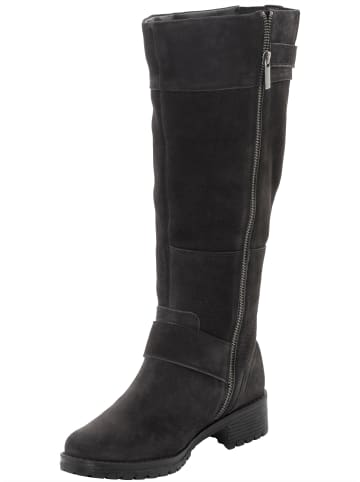 sheego Weitschaftstiefel in schwarz