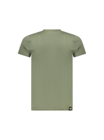 ACCADEMIA MILITARE Grün Baumwolle Herren T-Shirt