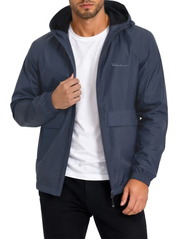 Reichstadt Herren Relaxed Fit Allwetter Windbreaker in Navy