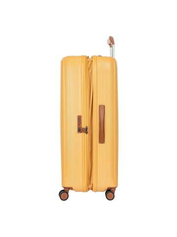 BRIC`s Taormina 4 Rollen Trolley L 82 cm mit Dehnfalte in honey