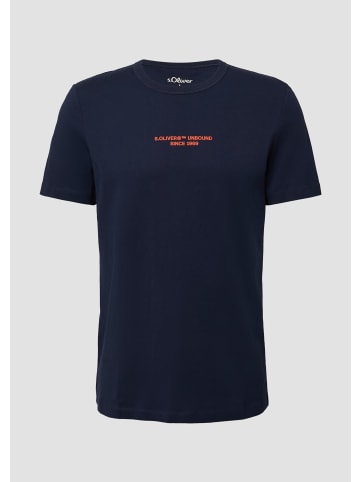 s.Oliver T-Shirt in 59D2_navy
