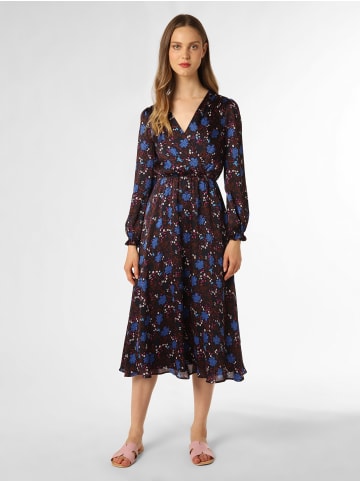 Marie Lund Kleid in marine mehrfarbig - 0001