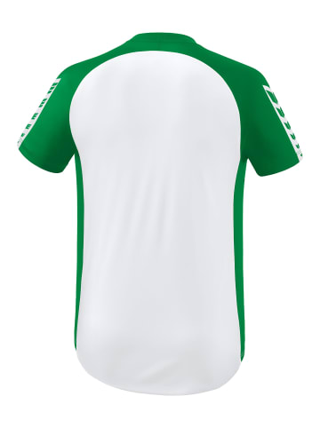 erima Kinder Six Wings Trikot in weiß/smaragd