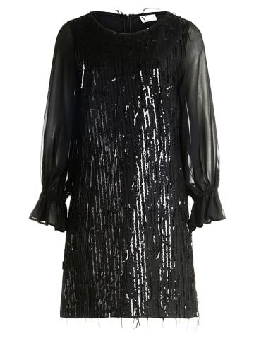 Vera Mont Cocktailkleid im Glitzer-Look in Schwarz