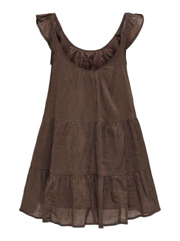 ONLY Kleid in Chocolate Martini