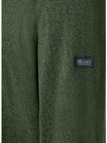 März Pullover Rundhals 1/1 Arm in Grün