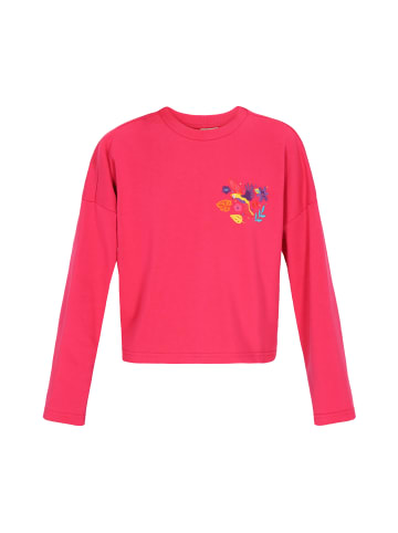 IZIA Sweatshirt in fuchsia