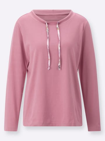Sieh an! Langarmshirt in altrosa