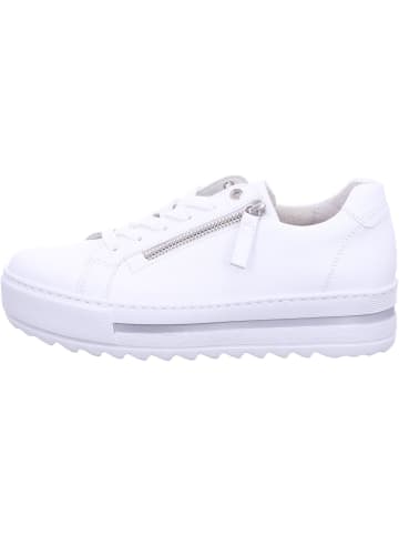 Gabor Comfort Komfort Schnürschuh in weiß