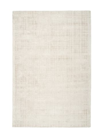 Kayoom Kurzflor Teppich Karma 125 in beige - silber - rechteckig