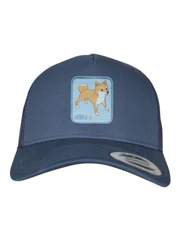 F4NT4STIC Trucker Cap Shiba Inu in marineblau