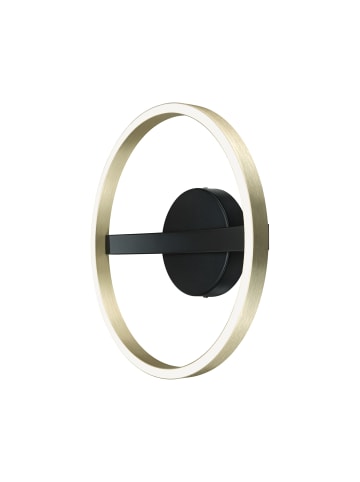 paulmann LED Deckenleuchte 3-Step-Dim Melira 2700K 1690lm 230V 24W  Schwarz matt, Gold