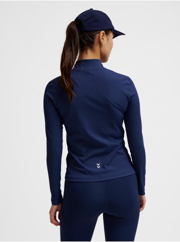 Hummel Reißverschluss Jacke Hmlfast Multisport Damen in DRESS BLUES