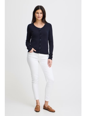 Fransa Strickjacke FRZUVIC Tight fit in (NOOS) Dark Peacoat