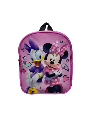 Disney Minnie Mouse Minnie Daisy & Minnie Kinder Rucksack 24x10x20cm in Lila