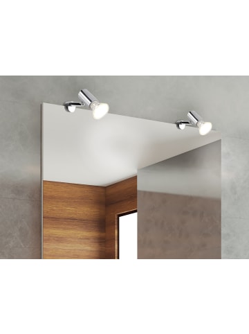 Trio Leuchten Wandleuchte LORENZO in chrom