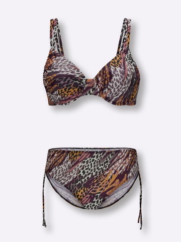 WITT WEIDEN Bikini in schwarz-terra-bedruckt