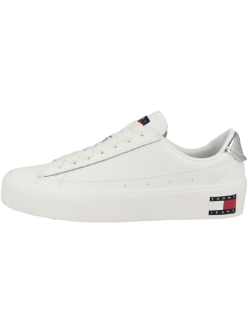 Tommy Hilfiger Sneaker low Tommy Jeans Vulcanized Leather Plat LC in creme