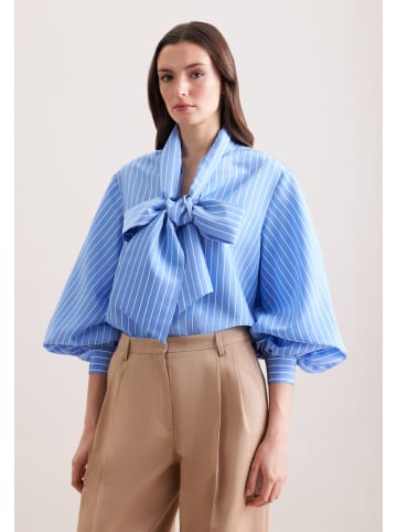 Seidensticker Schluppenbluse Regular in Mittelblau