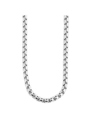 Adeliás Unisex Halskette – Venezianerkette aus Edelstahl in silber