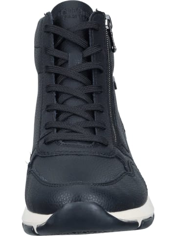 remonte Freizeit Stiefeletten in schwarz/schwarz