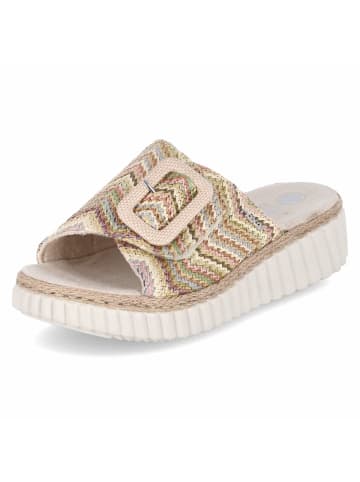 rieker Pantolette in mehrfarbig