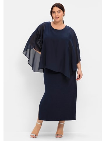sheego Abendkleid in marine