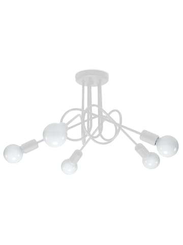 Nice Lamps Kronleuchter KNOT 5 weiß H 1534