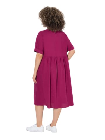 Ulla Popken Kleid in magnolienrot